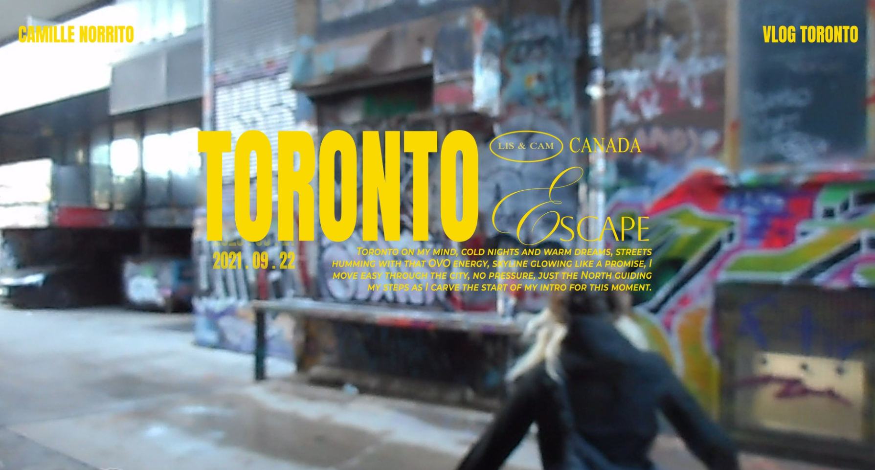 Cover Vlog Toronto